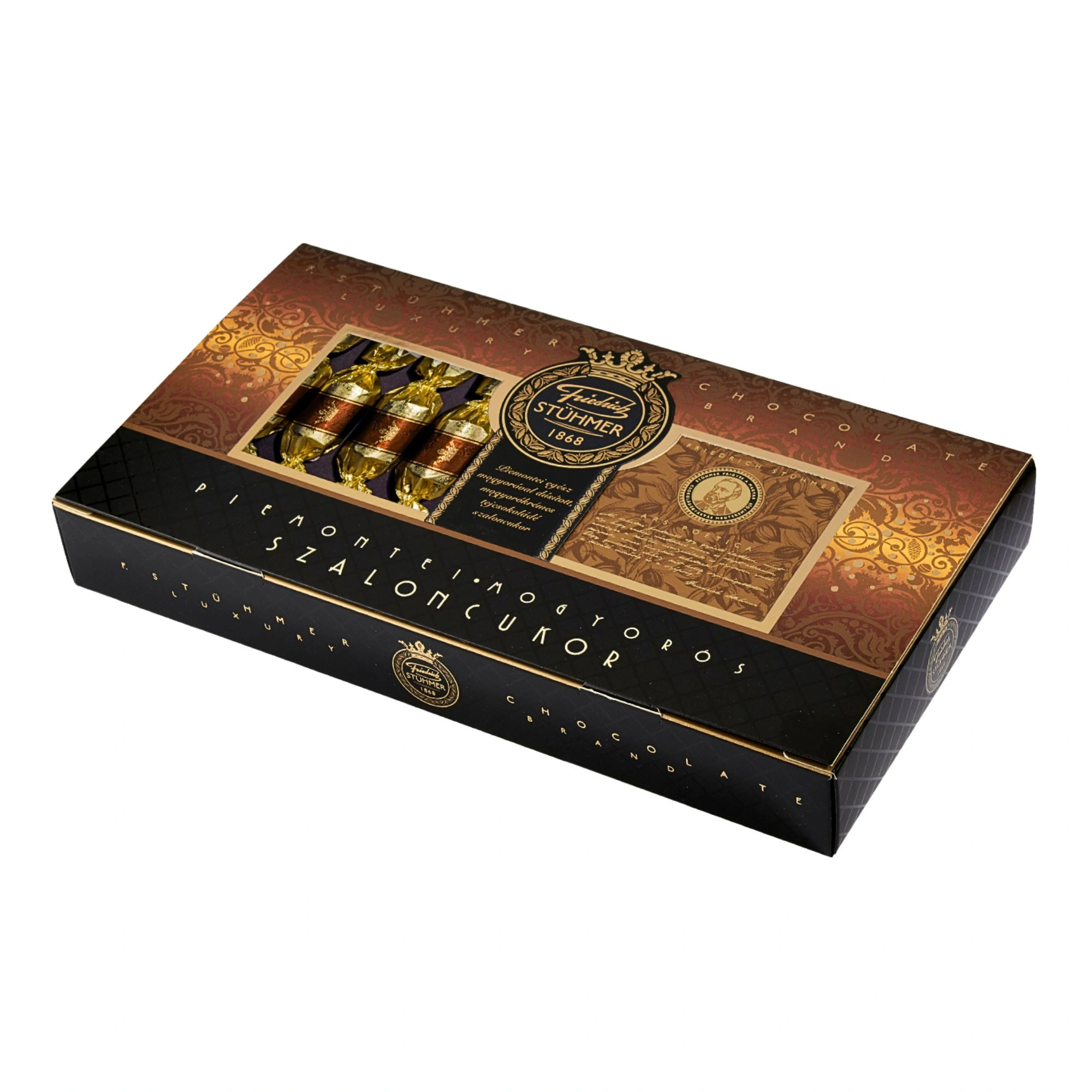 STÜHMER Szaloncukor Christmas Candy - Exclusive Piemonte Hazelnut Flavor 245g / 8.6oz