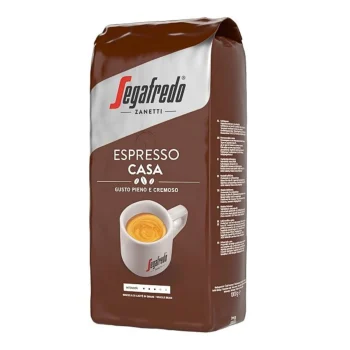 Segafredo Medium Roasted Whole Bean Coffee – Espresso Casa 1kg / 35.2oz