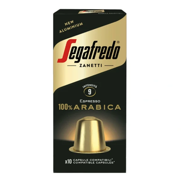 Segafredo Nespresso Compatible Coffee Capsules 10pcs - 100 % ARABICA