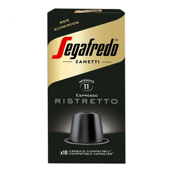 Segafredo Nespresso Compatible Coffee Capsules 10pcs - Espresso Ristretto