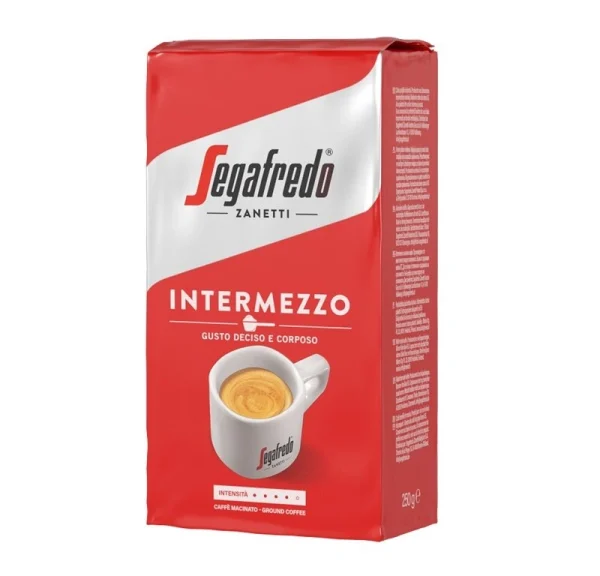Segafredo Medium Roasted Ground Coffee - Intermezzo 250g / 8.8oz