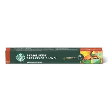 Starbucks Nespresso Compatible Coffee Capsules 10pcs – Breakfast Blend
