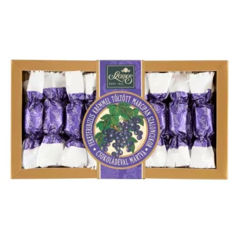 SZAMOS Szaloncukor Christmas Candy Filled with Blackcurrant Jelly (Zselés) 180g / 6.35oz