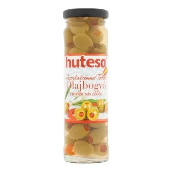 Hutesa Green Olives Stuffed with Paprika 60g / 2.12oz