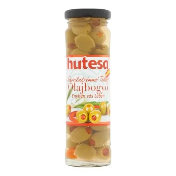 Hutesa Green Olives Stuffed with Paprika 60g / 2.12oz