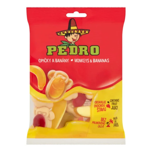 Pedro Gummy Candy Monkeys and Bananas 80g / 2.82oz