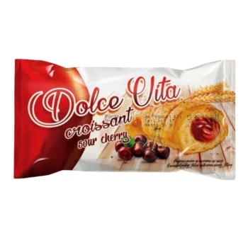 Dolce Vita Croissant with Cherry Filling50g / 1.76 oz