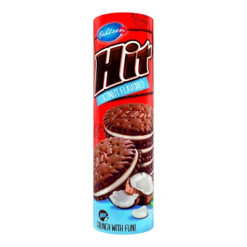 Hit Biscuit with Coconut Flavour Filling 220g / 7.76oz
