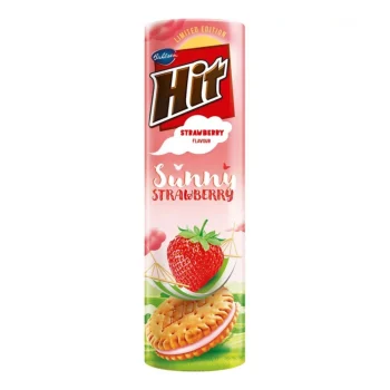 Hit Biscuit with Strawberry Flavour Filling 220g / 7.76oz