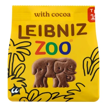 Leibniz Zoo Jungle Cocoa Biscuits 100g / 3.53oz