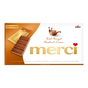 Merci Chocolate Bar Hazelnut-Cream Flavor 112g / 3.95oz