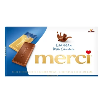 Merci Milk Chocolate Bar 100g / 3.53oz