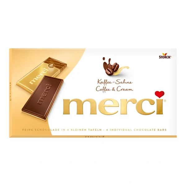 Merci Chocolate Bar Coffee-Creamy Flavor 100g / 3.53oz