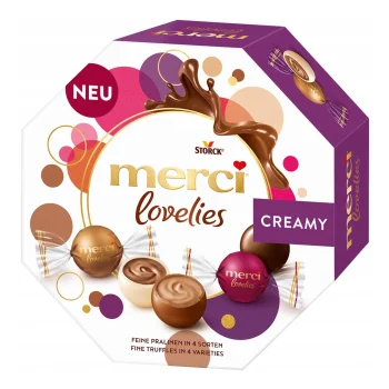 Merci Lovelies Creamy Pralines Collection 185g / 6.53oz