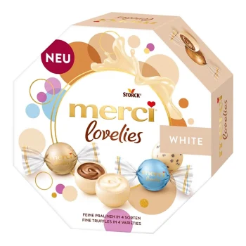 Merci Lovelies White Pralines Collection 185g / 6.53oz