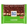 Ritter Sport Chocolate Bar with Cashew Nuts 100g / 3.53g