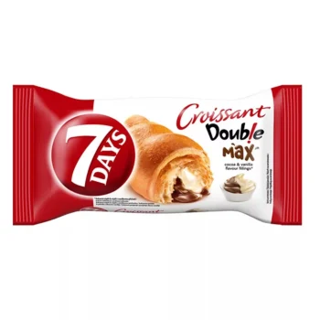 7 Days Croissant Double Max with Cocoa-Vanilla Filling 80g / 2.82oz
