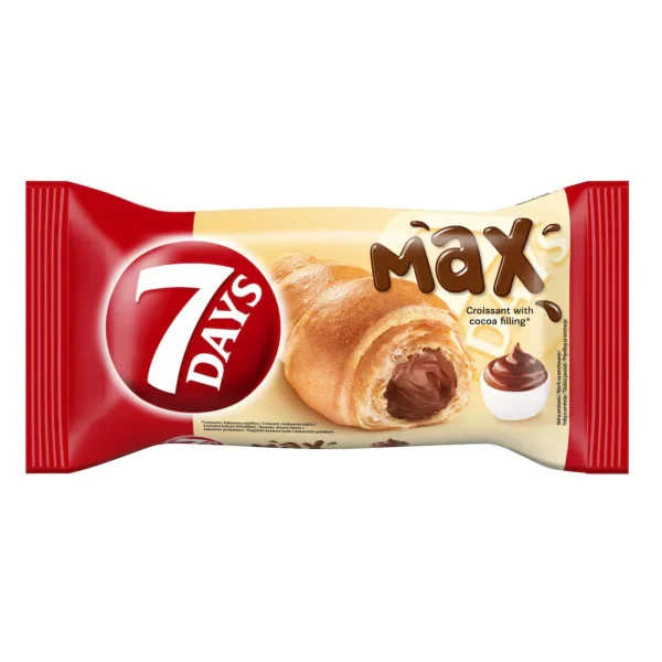 7 Days Croissant Max with Cocoa Filling 80g / 2.12oz