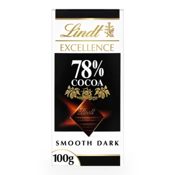 Lindt Excellence Dark Chocolate 78% Cocoa 100g / 3.5oz