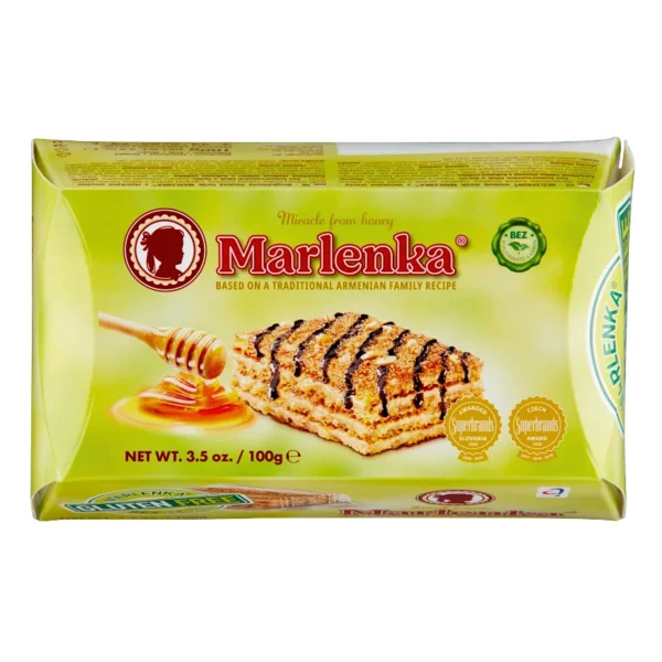 Marlenka Gluten-Free Honey Cake with Walnuts 100g / 3.5oz