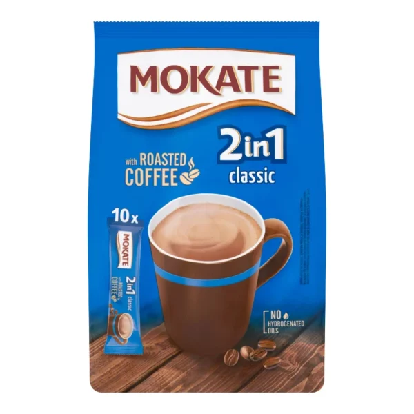 Mokate 2in1 Instant Coffee 10x14g / 10x0.49oz