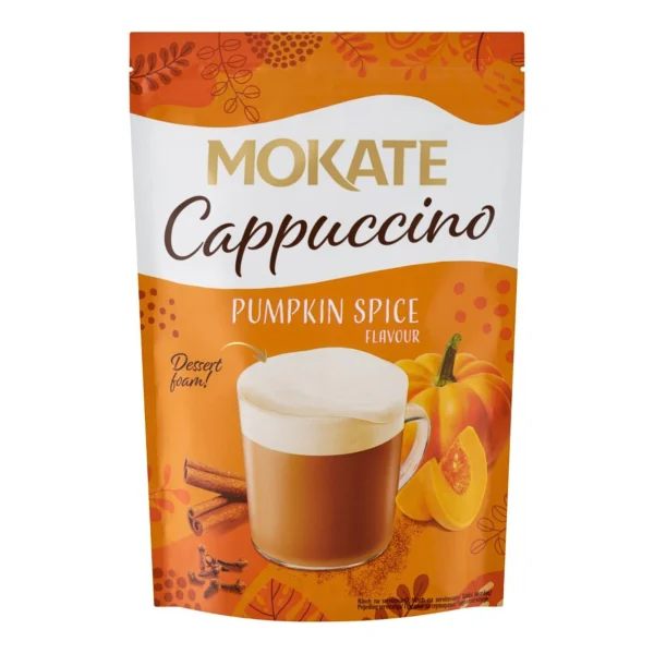 Mokate Instant Cappuccino Pumpkin Spice Flavor 110g / 3.88oz