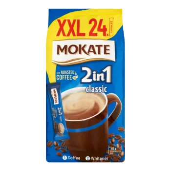 Mokate 2in1 Instant Coffee 24x14g / 24×0.49oz