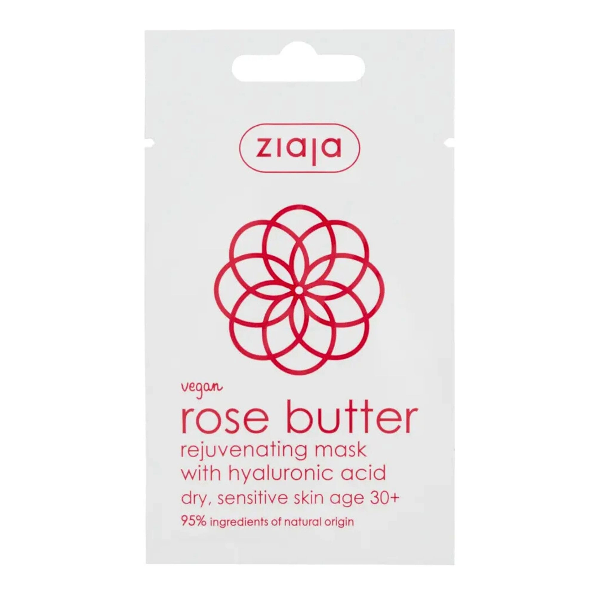 Ziaja Rose Butter Face Mask 7ml / 0.24 fl oz