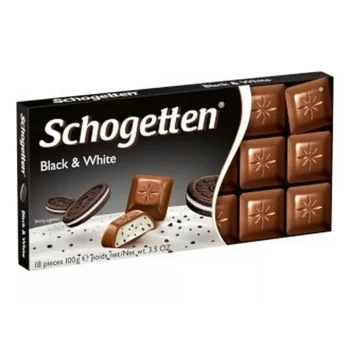 Schogetten Black and White Chocolate Bar 100g / 3.53oz