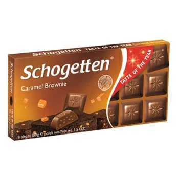 Schogetten Caramella Brownie Chocolate Bar 100g / 3.53oz