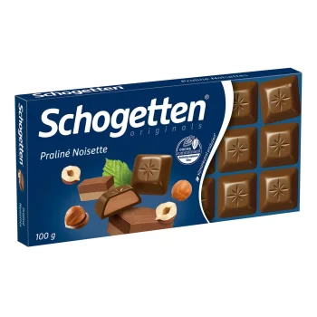Schogetten Paraline Noisette Chocolate Bar 100g / 3.53oz