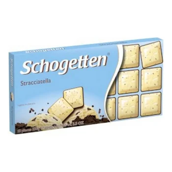 Schogetten Stracciatella Chocolate Bar 100g / 3.53oz