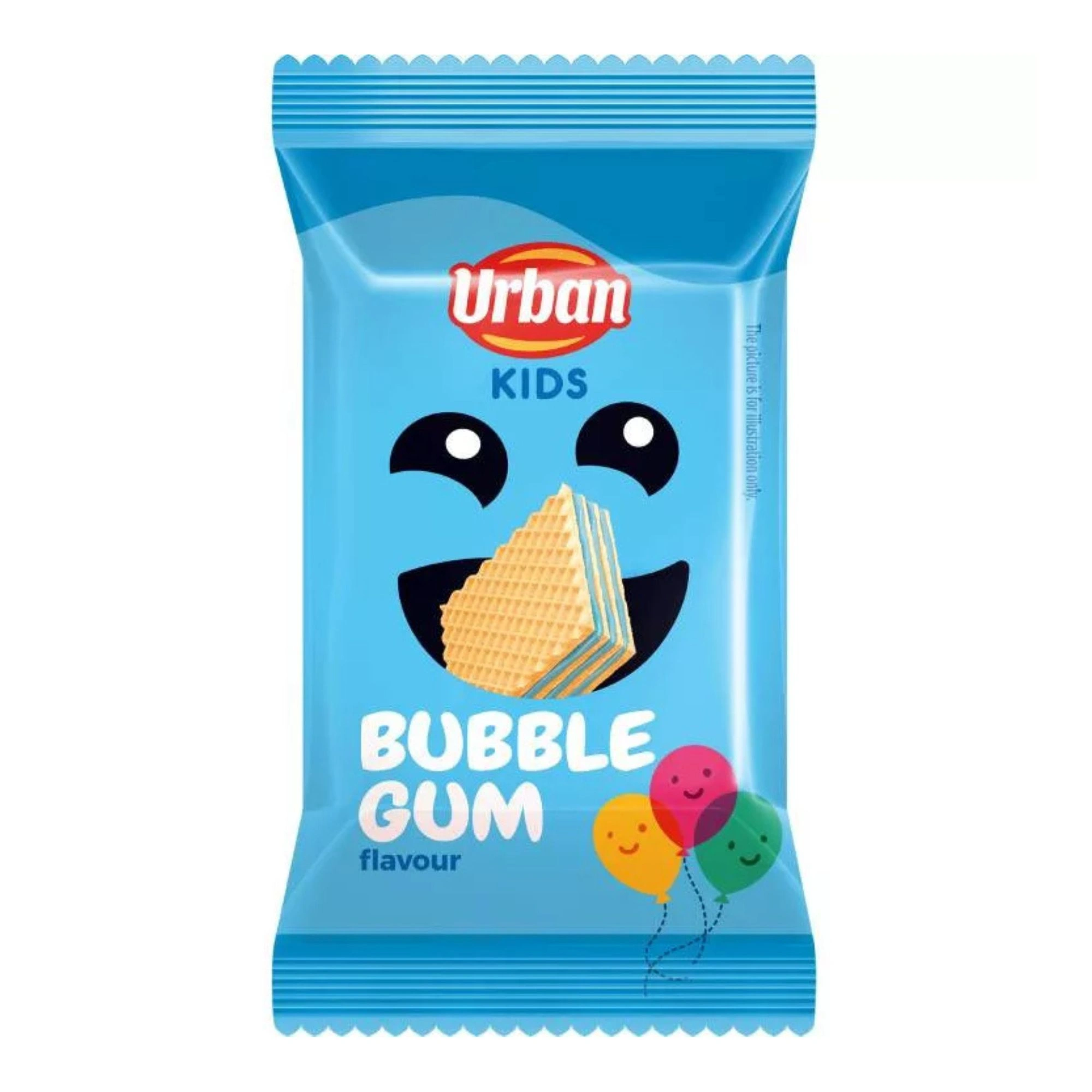 Urban Kids Bubblegum-Flavored Wafer Bar 20g / 0.71oz