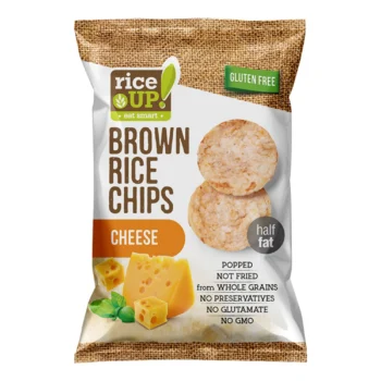 Rice Up! Rice Chips – Cheese Flavor 60g / 2.12oz