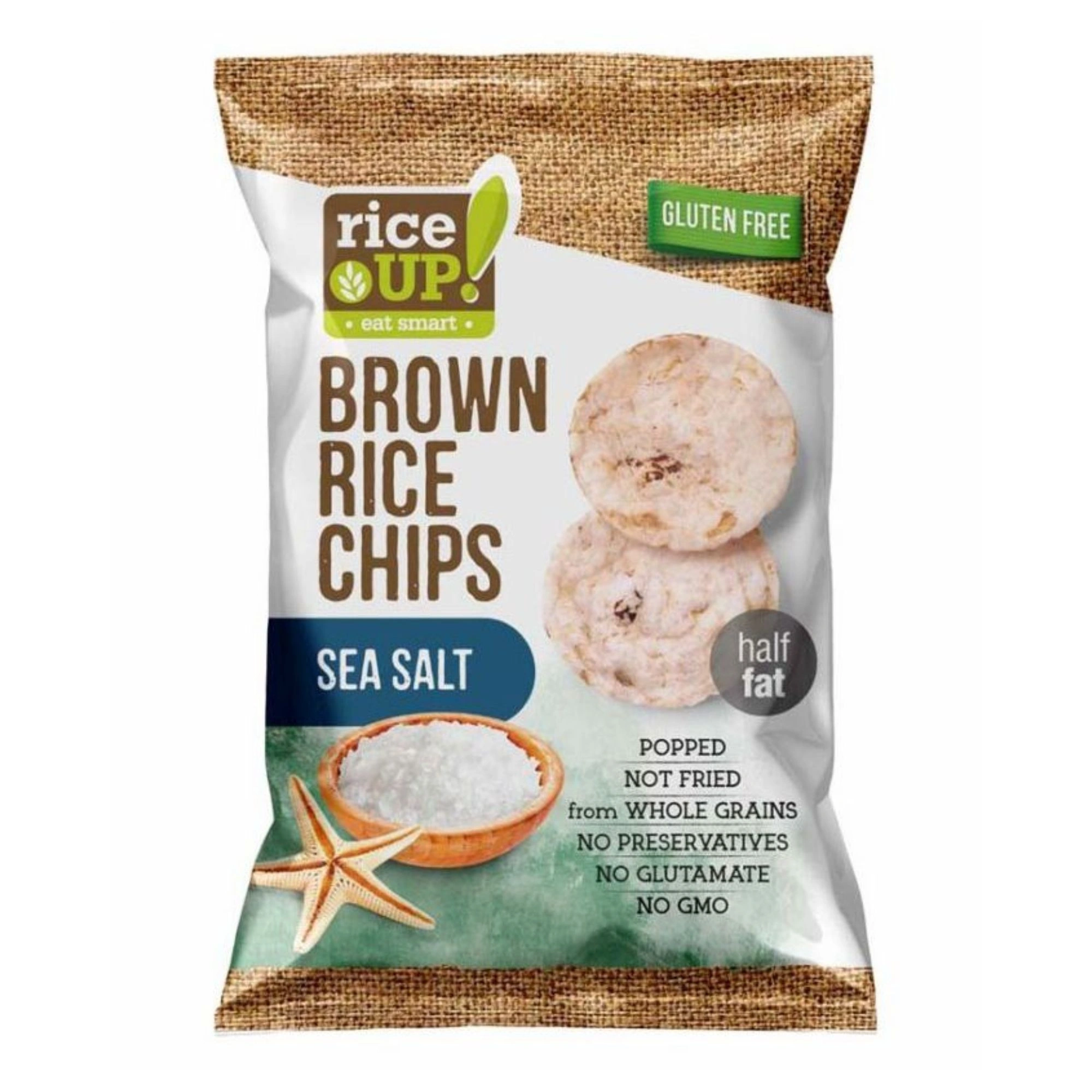 Rice Up! Rice Chips – Sea Salt Flavor 60g / 2.12oz