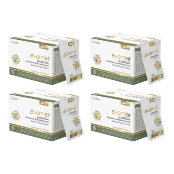 AVEMAR Granulate – 120 Sachets with Vitamin D and Stevia Dietary Supplement